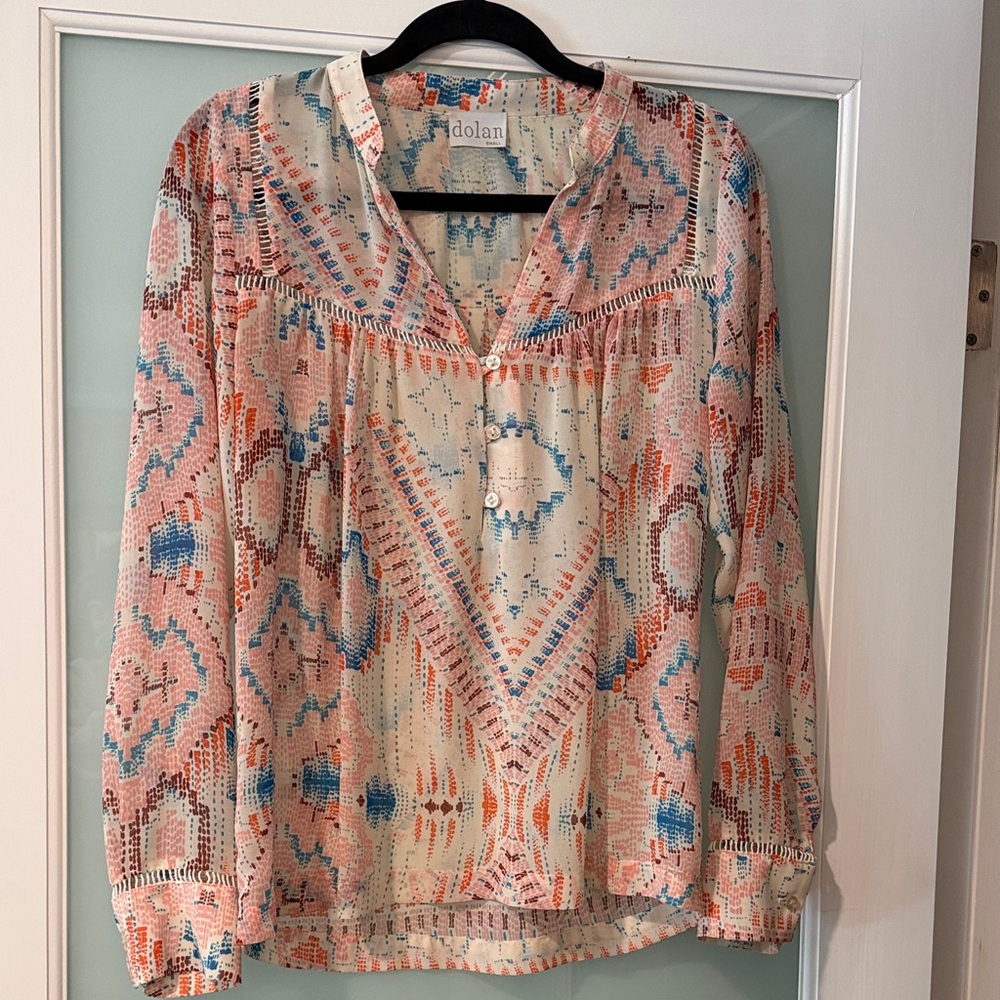 Dolan Women's Patterned Blouse